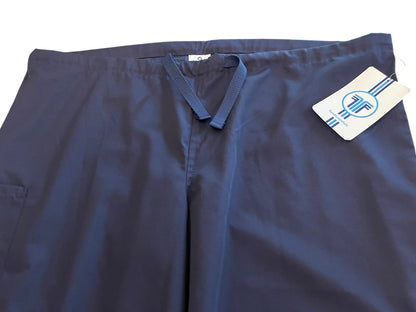 Medium White Swan Fundamentals Unisex Scrub Pants New Navy Blue