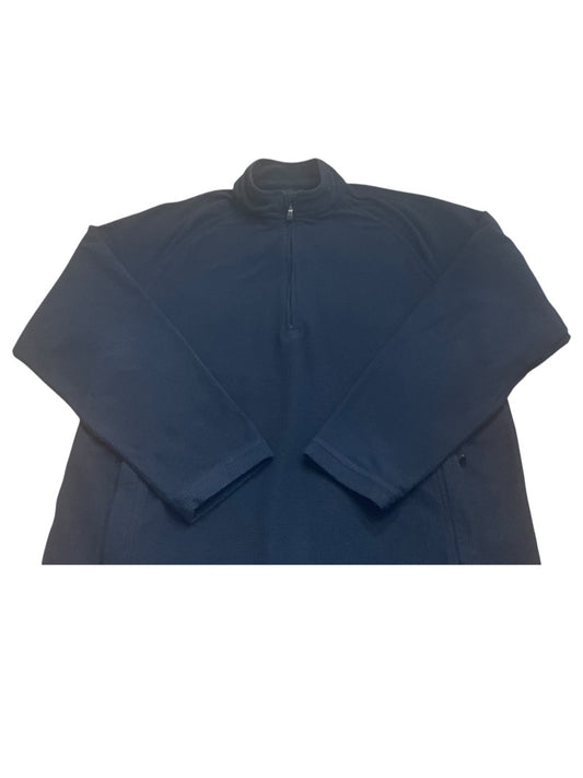 Large Adidas Climawarm 3/4 Zip Mens Pull Over Thermal Shirt Navy Blue