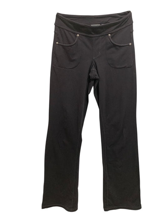 XXS Athleta Womens Black Pull On Pants Flare Leg Leggings