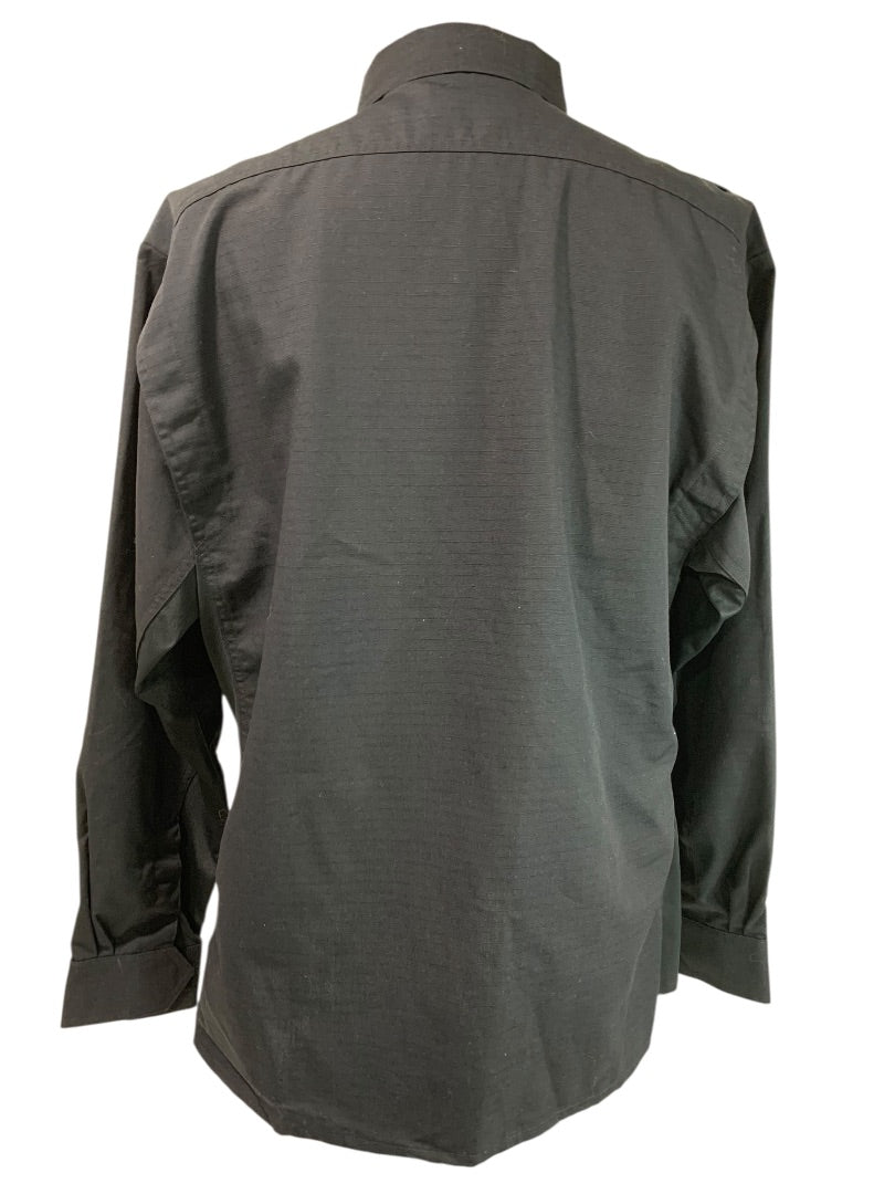Large Regular Blauer Mens New Dark Navy Tactical Shirt Style 8730
