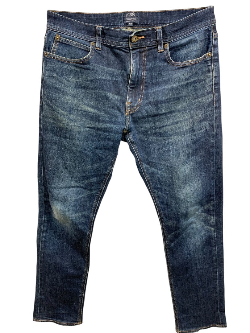 31 x 30 J.Crew The Sutton Mens Straight Leg Denim Jeans