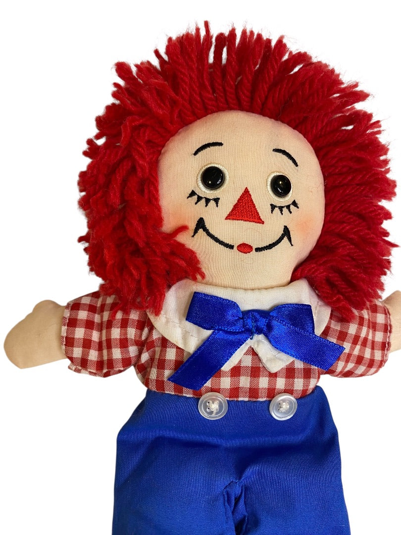 Vintage Small Raggedy Andy Rag Doll 8 Inch Applause