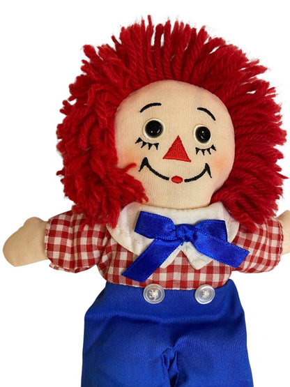 Vintage Small Raggedy Andy Rag Doll 8 Inch Applause