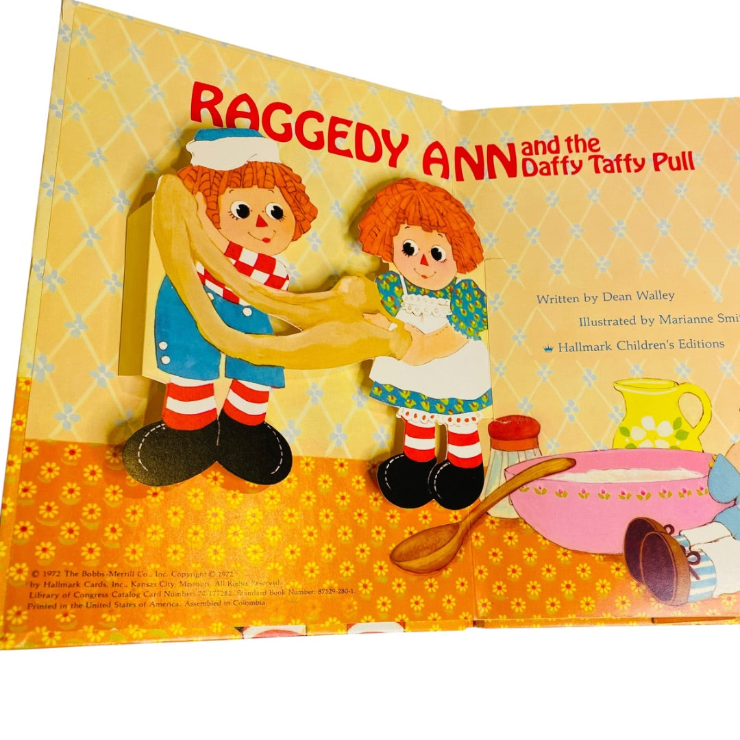 Lot of 7 Raggedy Ann and Andy Books Assorted Hardcover and Paperback