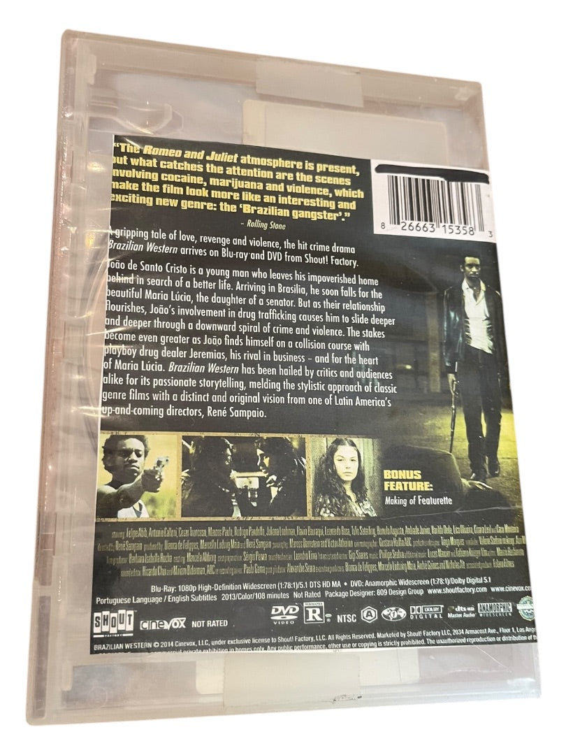 Brazilian Western DVD Movie Rene Sampaio English Subtitles Ex Library