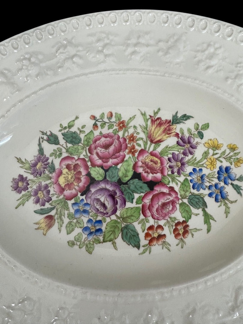 1940s Wellesley Wedgwood Ullswater China 14" Serving Platter