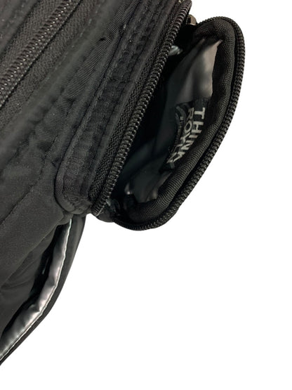 Think Rolyn Black Puffer Bag Crossbody Interchangeable Straps