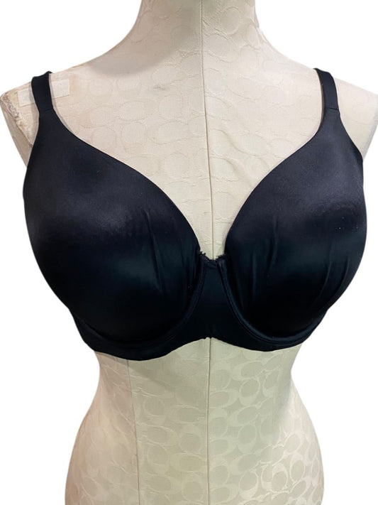 XL Warners Black Tshirt Bra All You Need Underwire Padded RA1051C Easy Size