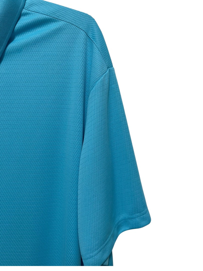 3XB Roundtree & Yorke Performance Golf Shirt Blue New