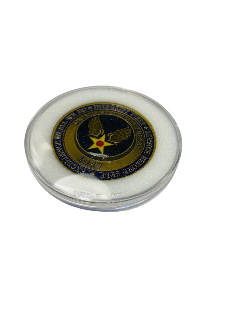 Original USAF Air Force 1947 Becoming An Airman's Challenge Coin