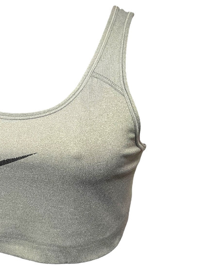 Medium Nike Dri Fit Sports Bra No Padding RN#56323 Gray