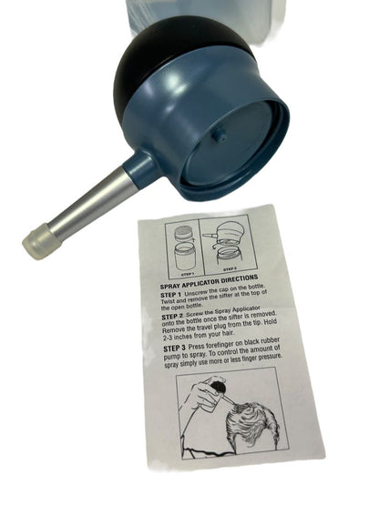 XFusion Hairline Optimizer and Spray Applicator for Xfusion Fibers New