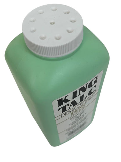 King Talc 14oz Soothing Cooling Pleasant Scent New USA