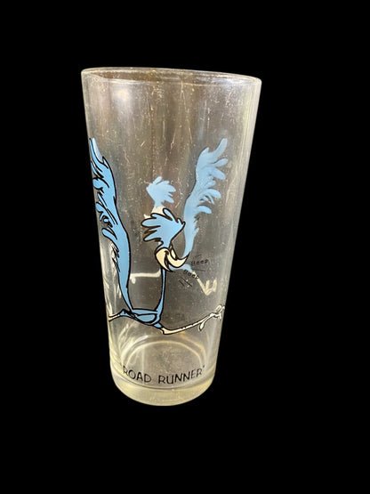 Road Runner Vintage Pepsi Collector Series Glass Warner Bros  1973