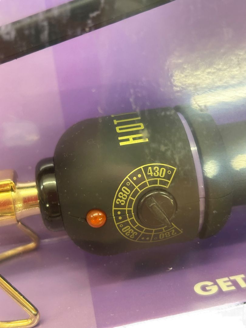 Hot Tools Professional Hair Curling Iron 1/2" 1103 Spring Gold Salon Beauty New