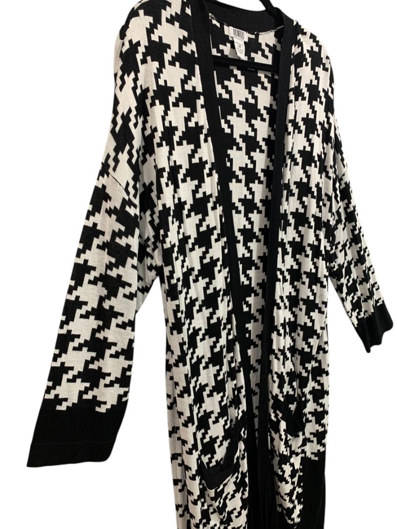 Size 3X Monroe and Main Womens Duster Cardigan Sweater Pockets