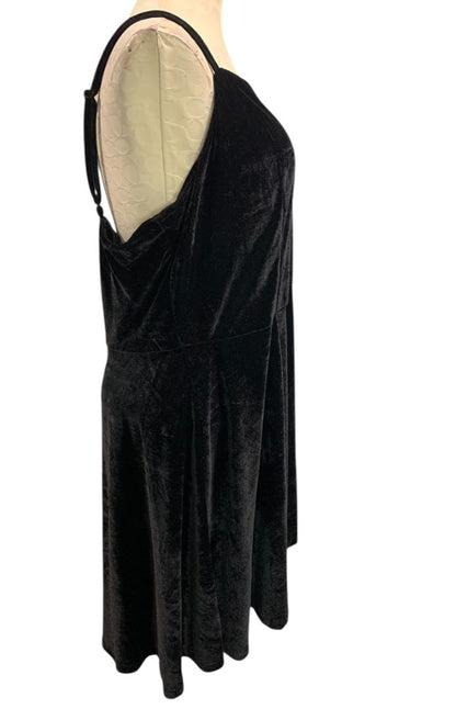 Size 2X Joe Boxer Junior Womens Velour Dress Spaghetti Strap New