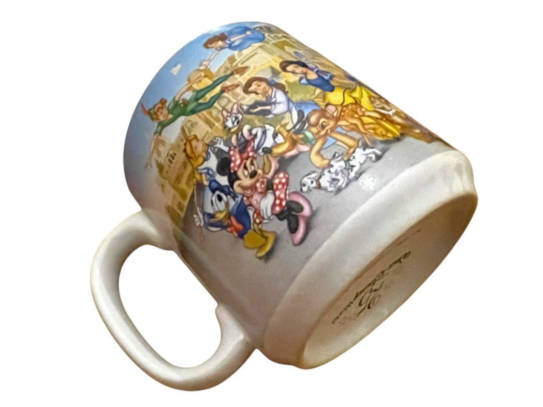 Walt Disney World 25th Anniversary 1996 It's Time To Remember The Magic 12oz Mug