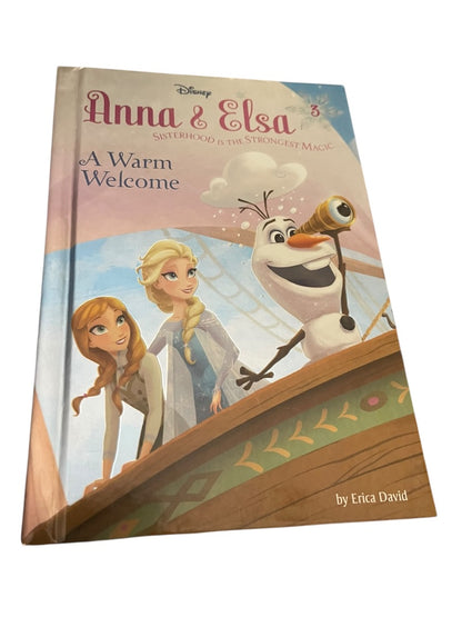 Set #1-4 + Anna & Elsa Sisterhod Is the Strongest Magic Books Hardcover Random House