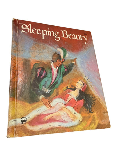 Vintage Sleeping Beauty Wonder Books 1956 Hardcover