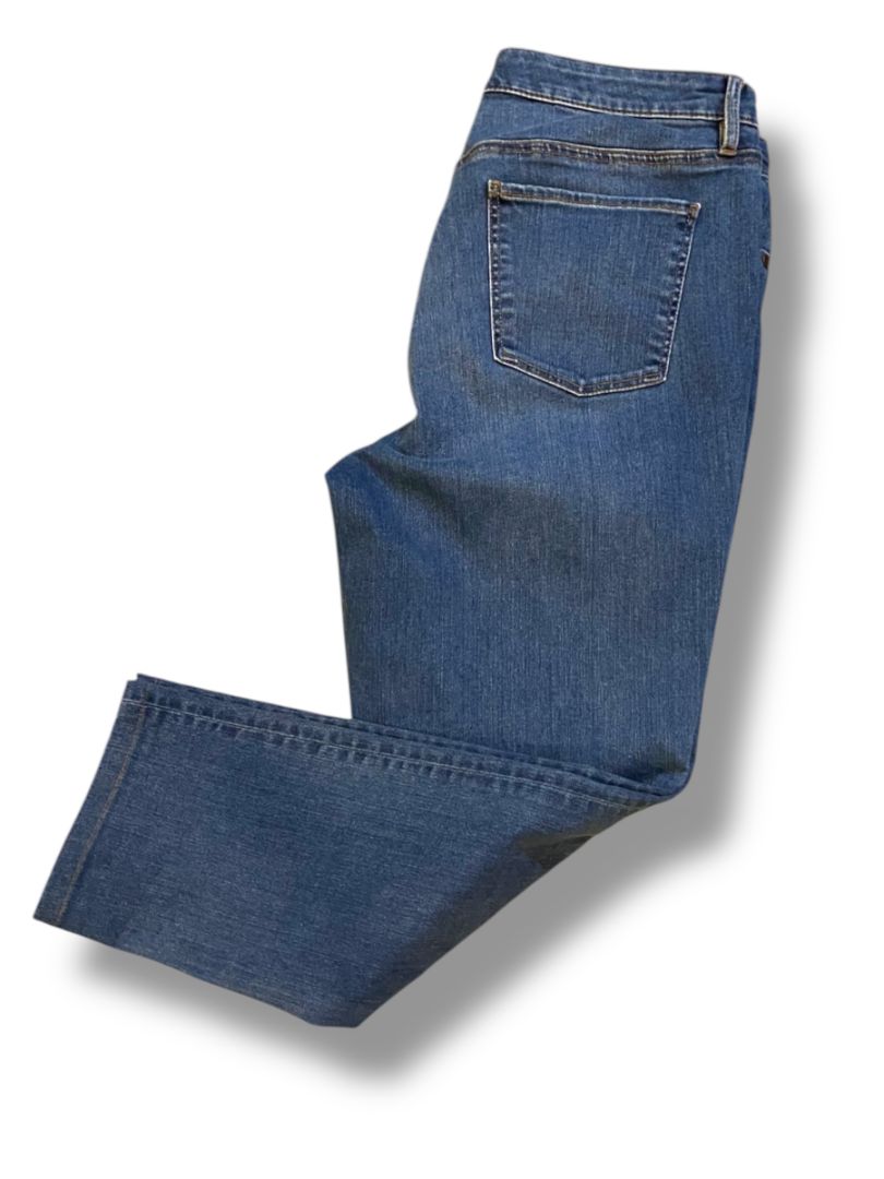 Size 12 Talbots Womens Jeans Slim Ankle Flawless 5 Pocket Denim