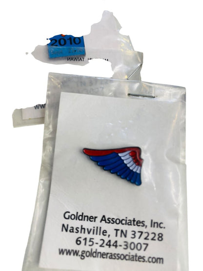 Lot of 6 Lapel Pins Sun Fest Wing Assorted Years New Goldner Associates