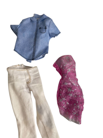 Vintage Fashion Doll Clothes Lot Fits Barbie Ken 11.5 Inch Dolls