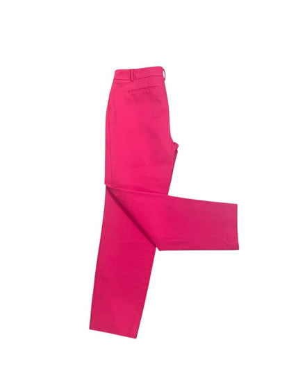 Size 10 Talbots Hampshire Ankle Womens Hot Pink Chino Pants