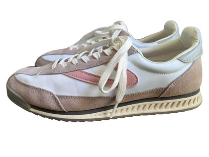 9 TRETORN Women's Rawlins Retro Sneaker Shoes Blush White