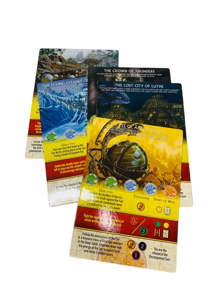 Legacy of the Unconquered Sun Game Replacement 5 Epic Quest Cards Exalted 2nd Edition