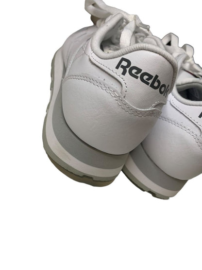 Size 7 Reebok Mens New Classic White Leather Sneaker GY3558 Lace Up Running