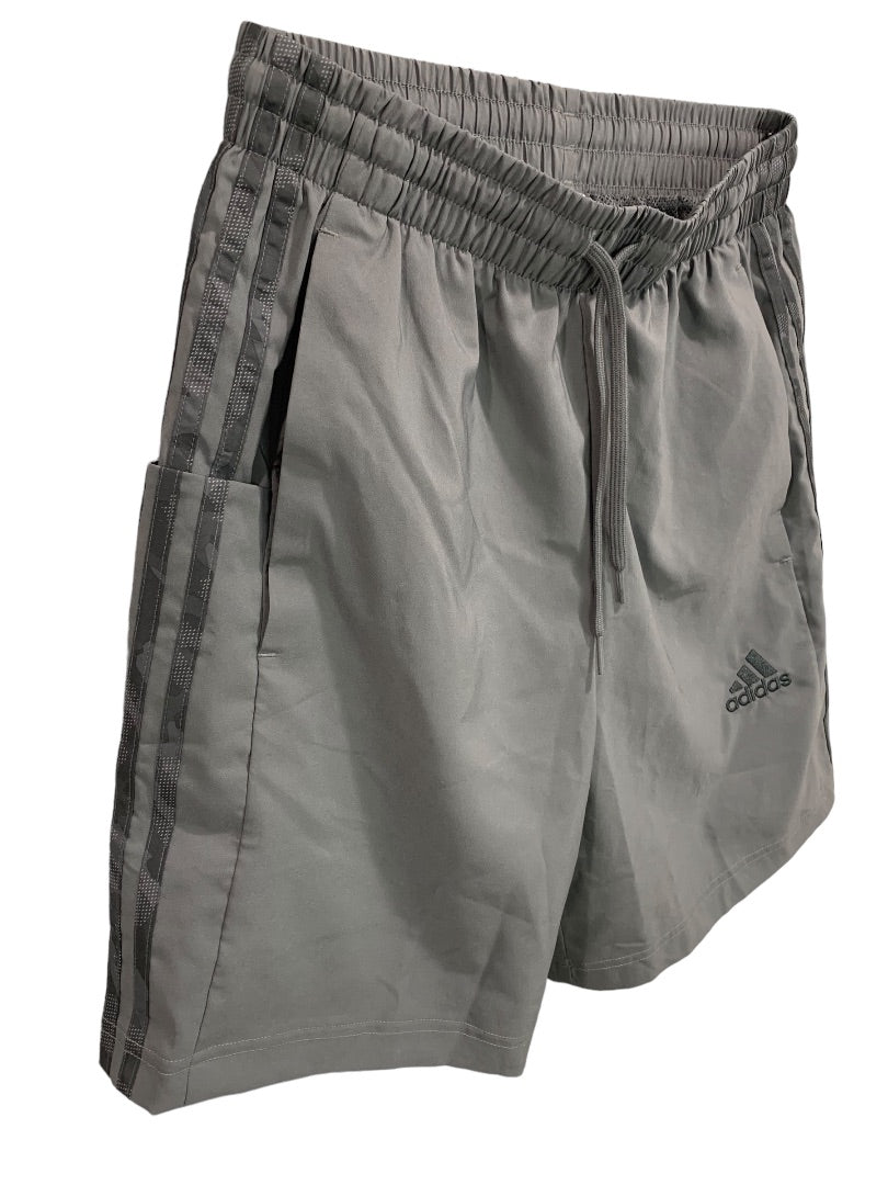 Small Adidas Mens New Gray Own the Run Running Shorts Lined IC1494