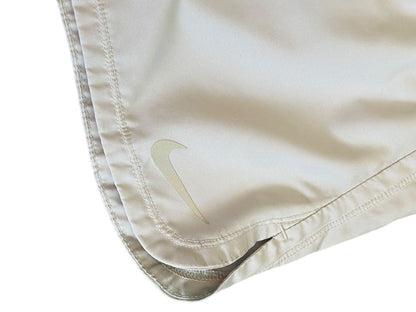 Medium Nike Dri-Fit Light Gray Running Shorts Women's Back Pocket