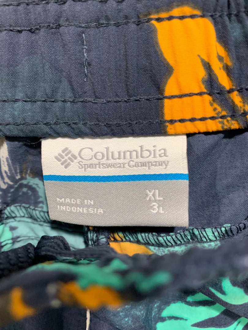 XL Columbia Womens New Sandy River Printed Court Short Pull on