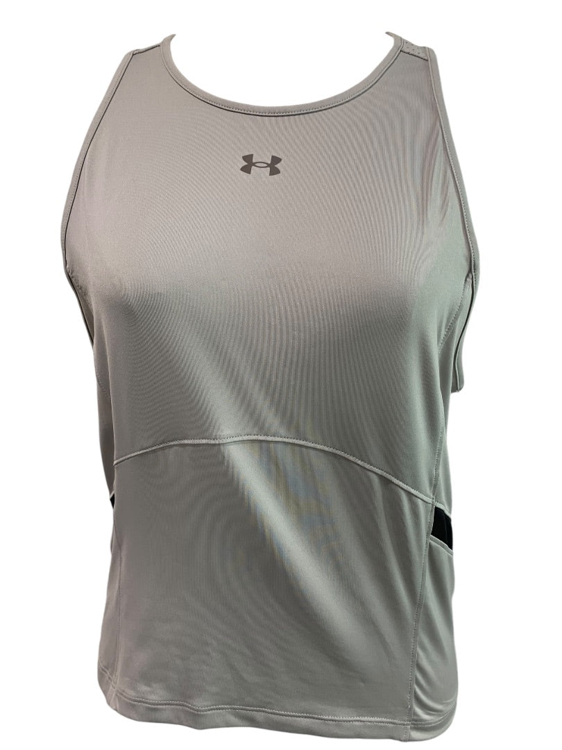 XXL Under Armour Womens New Fitted Gray Tank Top 1373943