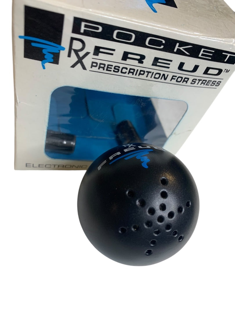 1990s Pocket Freud RX Electronic Laughing Ball Working for Stress Hyman