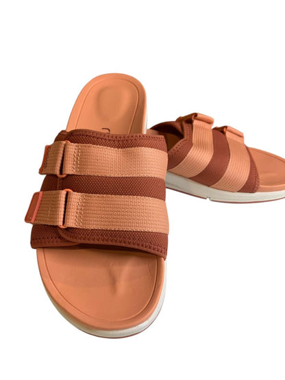 Size 9.5 Ryka Womens Salmon Tribute Adjustable Slides