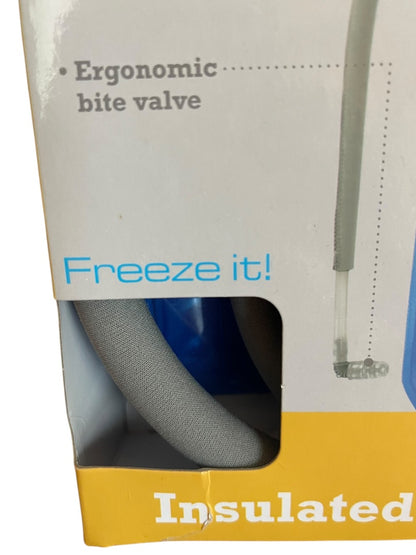 Outdoor Products Blue 2L Cool Gel Reservoir Bottle Quick Release Hose NEW