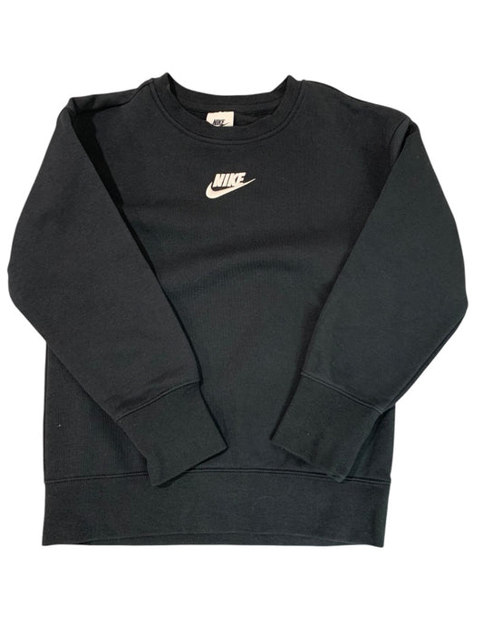 Small Nike Girls Black Crewneck Sweatshirt Big Kids DD7473