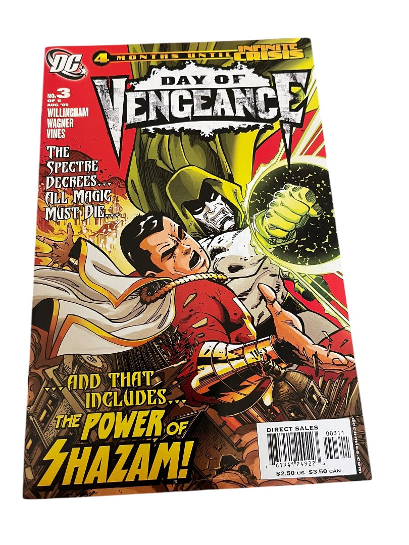 DC Day of Vengeance #1-6 Willingham Justiniano Wong