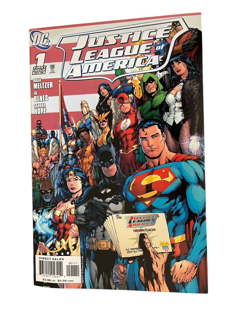 DC Justice League of America #0-2 Meltzer Benes Hope