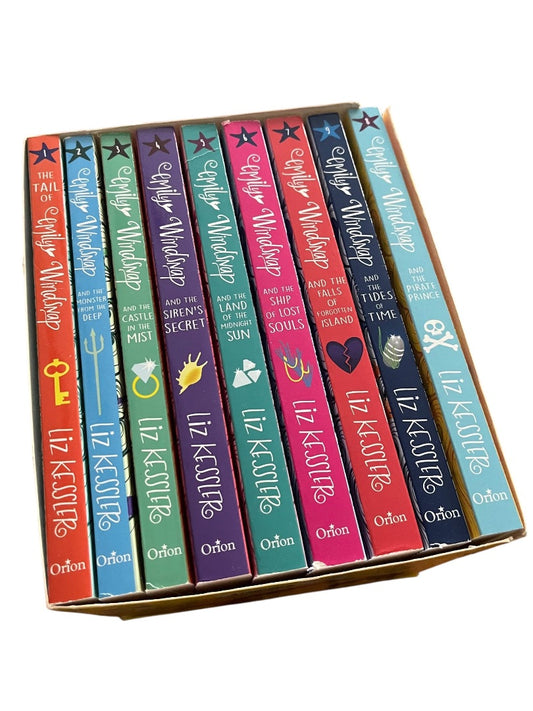 Set of 9 The Tail of Emily Windsnap The Complete Collection Paperback Books Liz Kessler