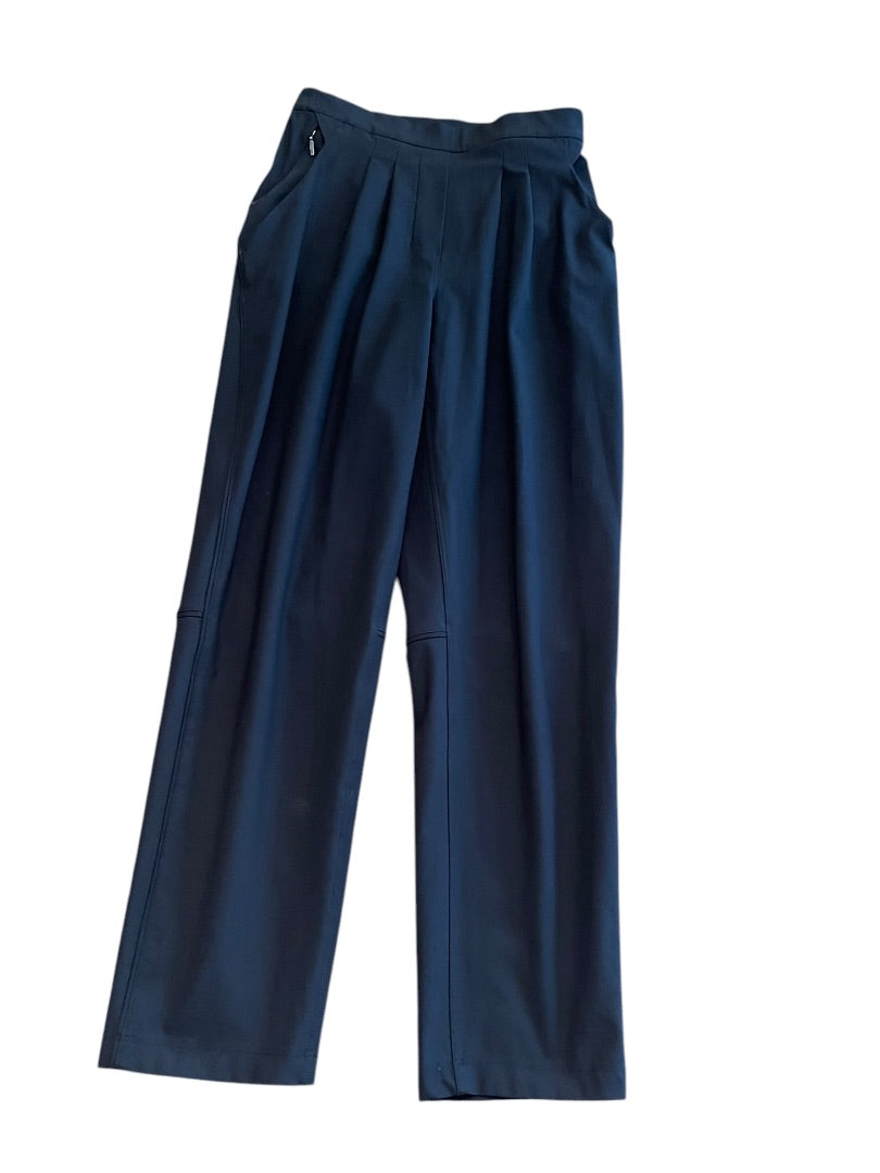 Size 4 LuLulemon Pull On Womens Black Trouser Pants High Rise