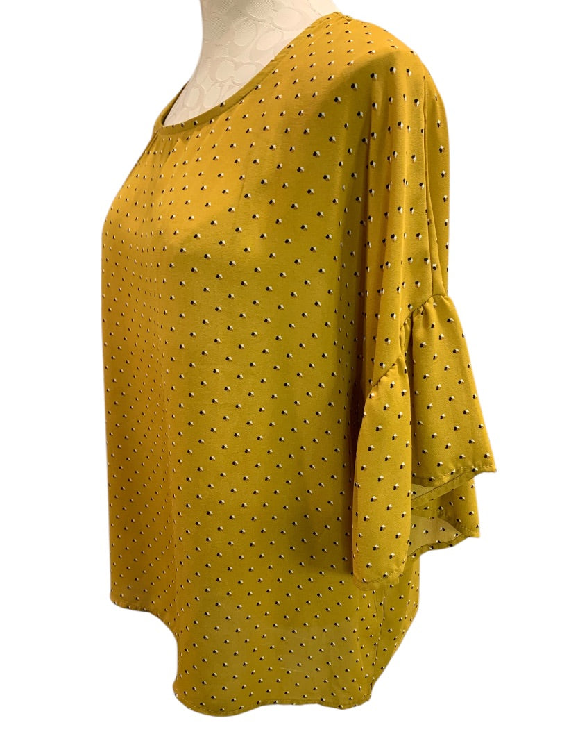 Small Bobeau Womens Loose Fit Pullover Blouse Shirt Pattern