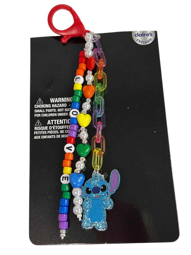 Claires New Disney Clip Beaded Mickey Mouse Pride Collection 6 Inch