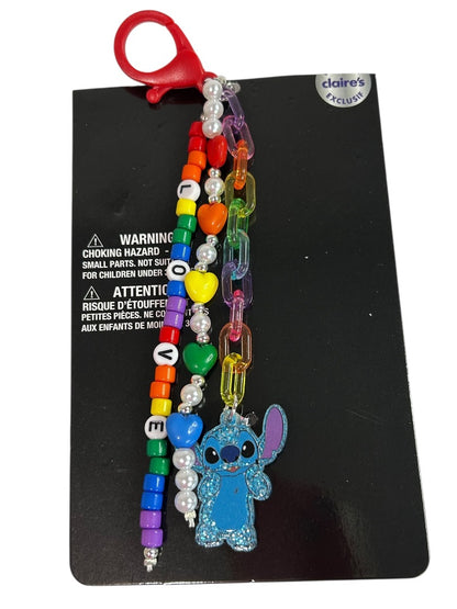 Claires New Disney Clip Beaded Mickey Mouse Pride Collection 6 Inch