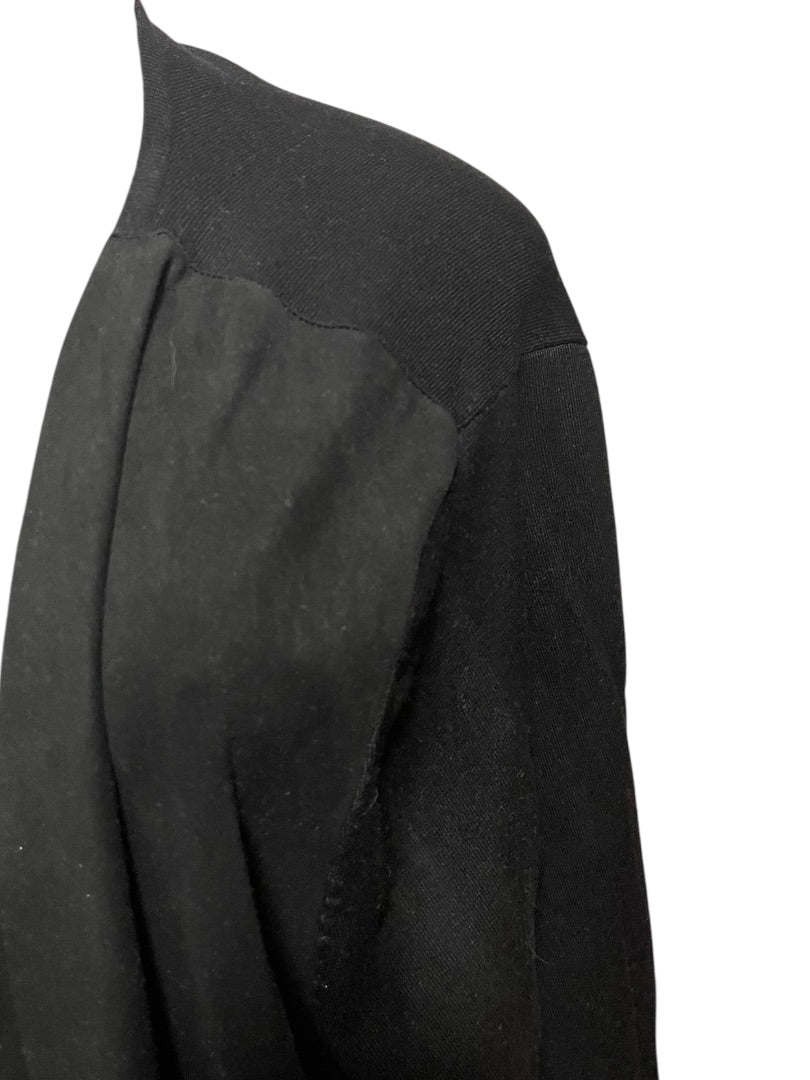 3X INC International Concepts Womens Open Cardigan Black