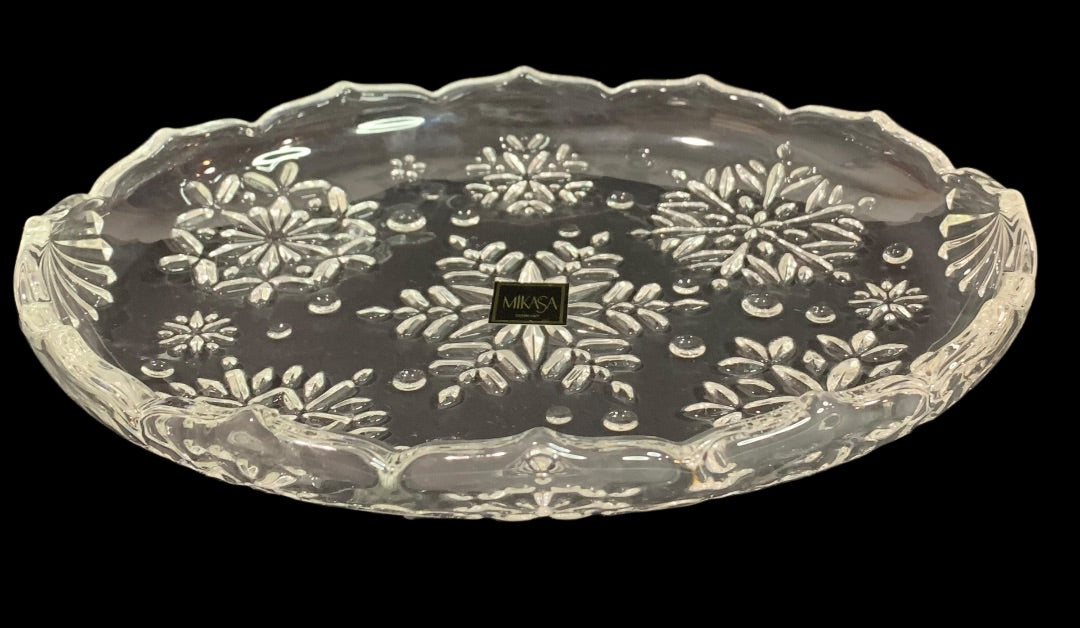 Mikasa Germany Sweet Dish 9.25 Inch Snowflake SA 960/347