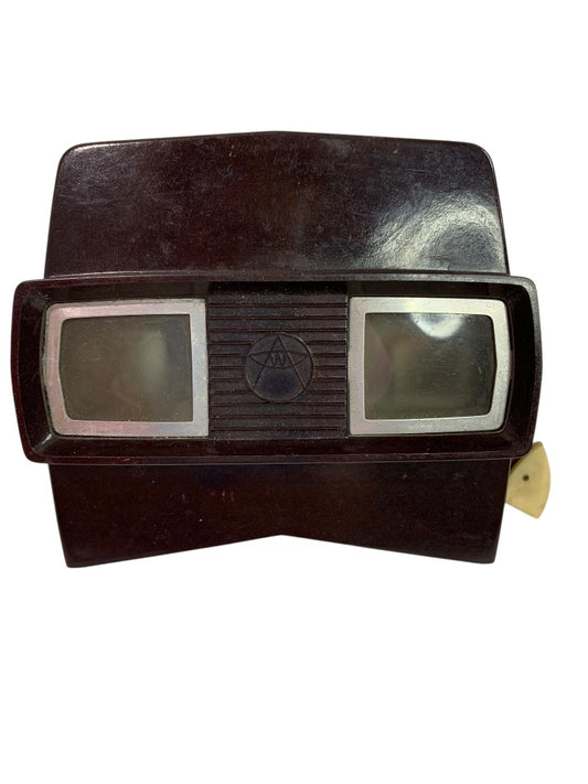 1950s Sawyer View-Master Portland Oregon Brown Stereoscopic Viewer