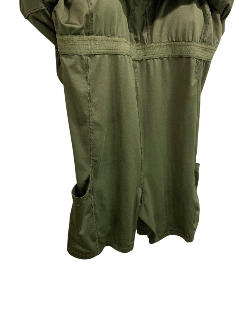 XXL All in Motion Womens Tennis Golf Dress Undershorts Sleeveless Dark Green